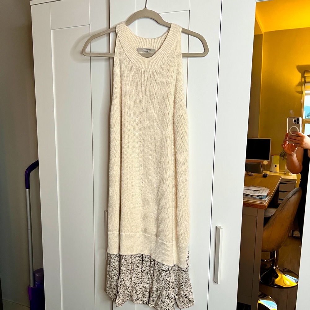 ALL SAINTS ♠️ Sleeveless Tunic Sweater